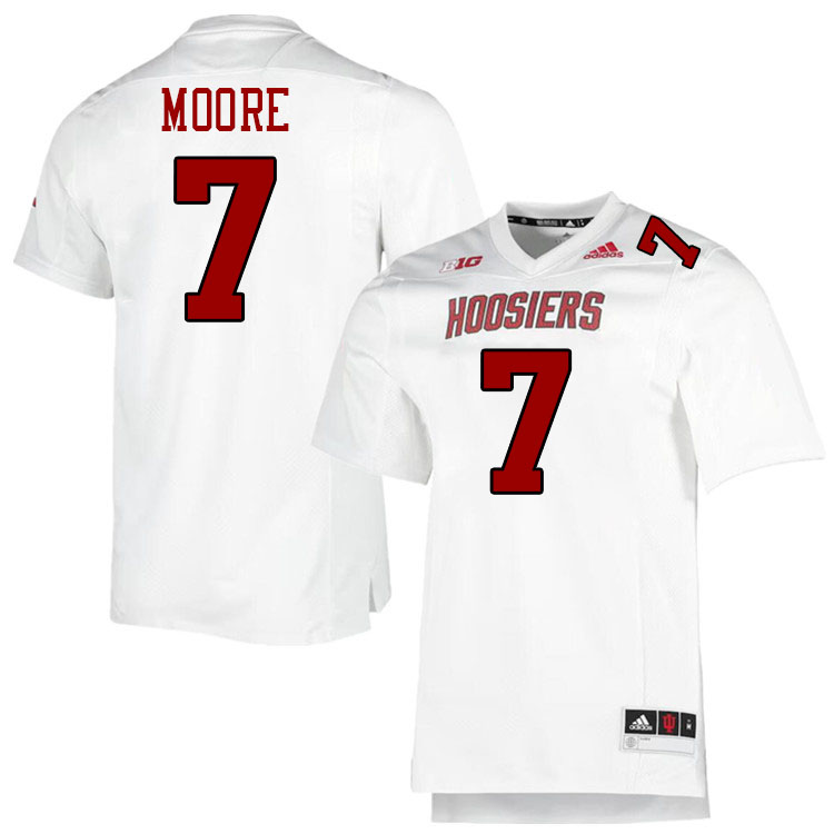 Louis Moore Indiana Jerssey,Indiana University Hooisers Football Jersey,Uniforms-Retro White